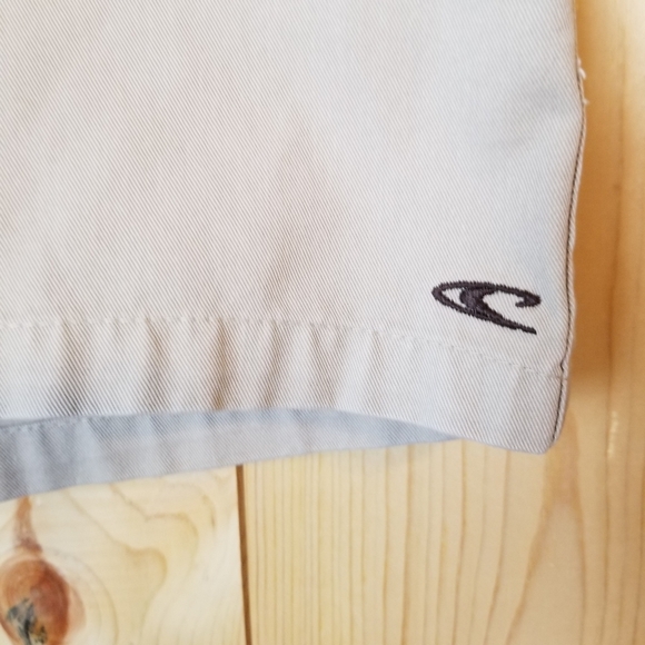 O'Neill Khaki Flat Front Chino Shorts - Picture 4 of 9